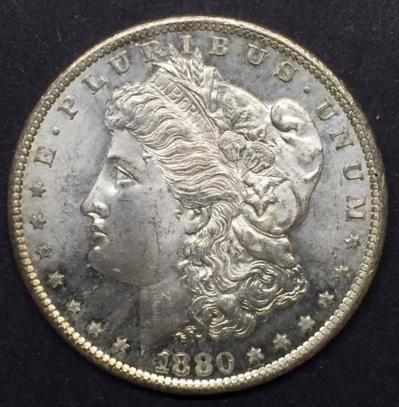 1880-S Morgan Silver Dollar MS-63