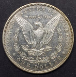 1890-S Morgan Silver Dollar, AU55