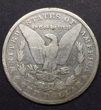 1895-O Morgan Silver Dollar. F