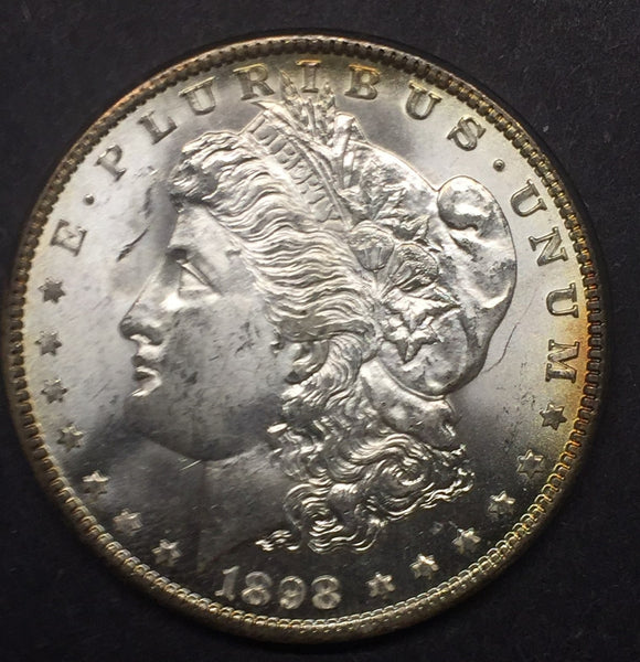 1898-O Morgan Silver Dollar, MS63