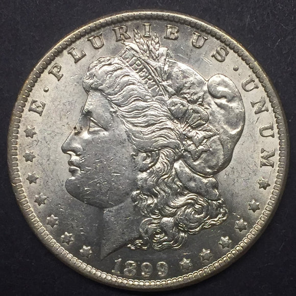 1899-O Morgan Silver Dollar, MS62
