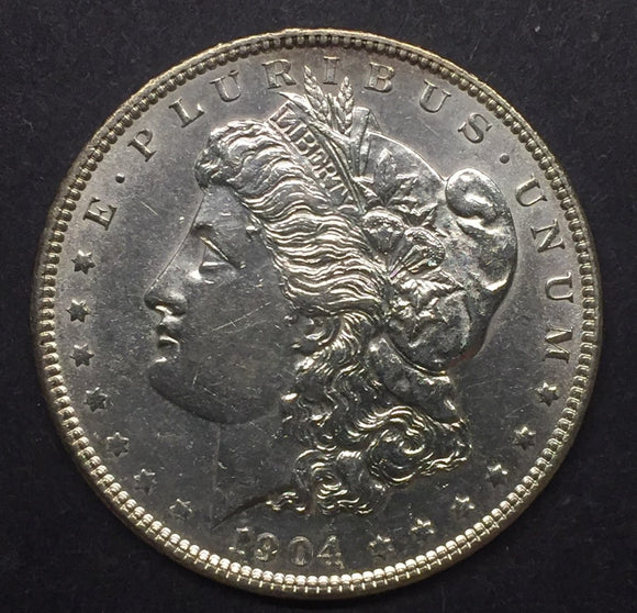 1904 Morgan Silver Dollar, MS60