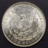 1878 Morgan Silver Dollar, 7TF, MS63