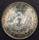 1885-S Morgan Silver Dollar, MS-63+