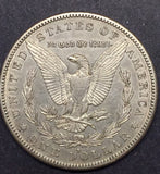 1884-S Morgan Silver Dollar, AU-50