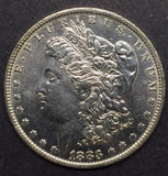 1883-O Morgan Silver Dollar, MS-62