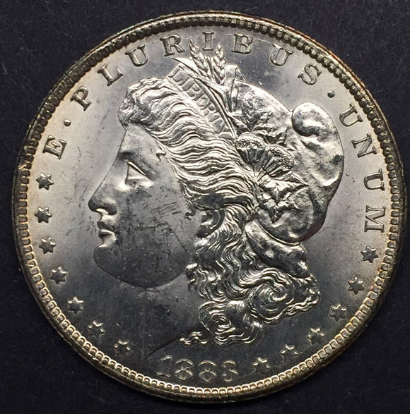 1883-CC Morgan Silver Dollar, MS-62