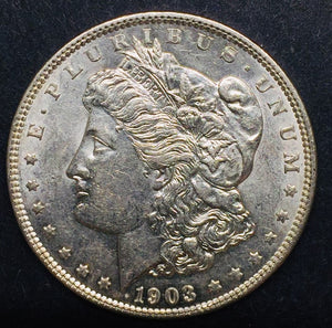 1903 Morgan Silver Dollar, MS62+
