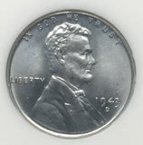 1943-D Lincoln Cent MS67 NGC