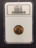 1935 Lincoln Cent MS65RD NGC
