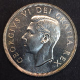 1949 Canadian Silver Dollar, MS64PL