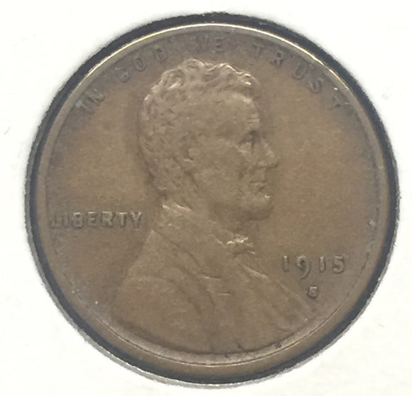 1915-S Lincoln Cent XF