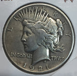 1921 Peace Dollar Fine Details