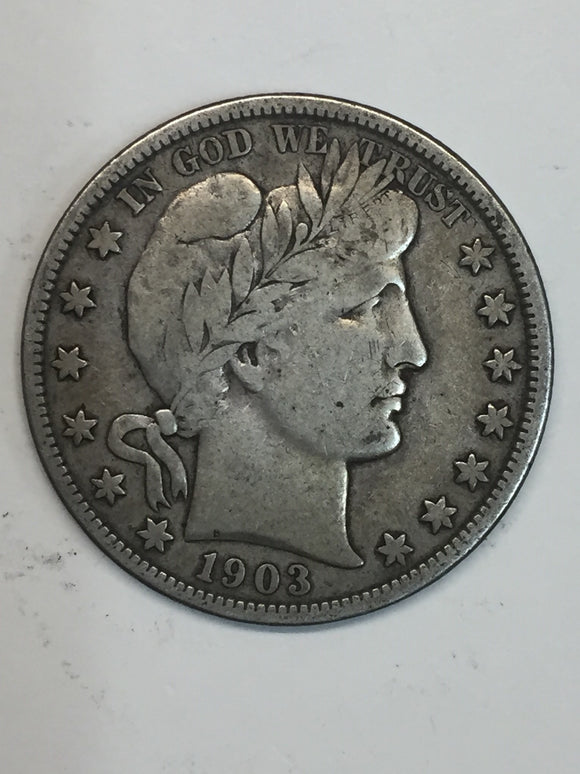 1903-O Barber Half Dollar, VF