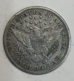 1909-S Barber Half Dollar, VF+