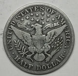 1912-S Barber Half Dollar, F12