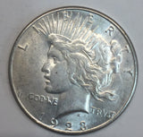 1923-S Peace Dollar MS62
