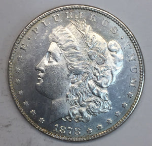 1878 7TF Rev '78 Morgan Silver Dollar MS63PL