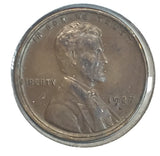 1927-D Lincoln Cent, AU+ BN