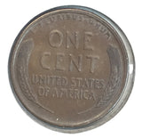 1927-D Lincoln Cent, AU+ BN