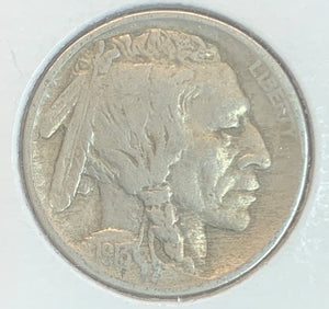 1913-D Type 1 Buffalo Nickel