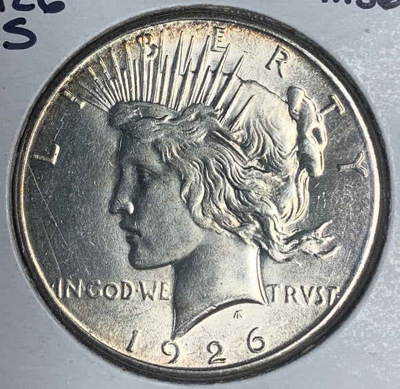 1926-S Peace Silver Dollar, MS63