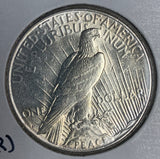1925-S Peace Silver Dollar, AU