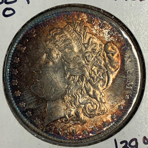 1884-O Morgan Silver Dollar, MS64, Beautifully Toned.