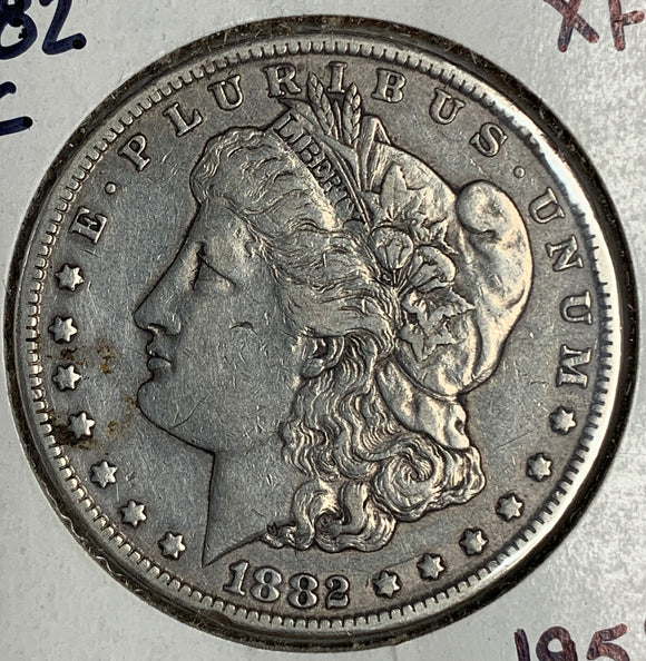1882-CC Morgan Dollar, XF