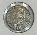 1831 Capped Bust Half Dime, XF