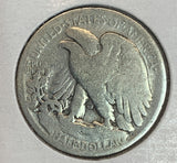 1916  Walking Liberty Half, Circ