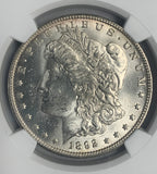 1892-O Morgan Silver Dollar, MS62 NGC