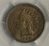 1862 Indian Head Cent, MS62 PCGS