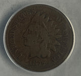1877 Indian Head Cent, Good-4 ANACS
