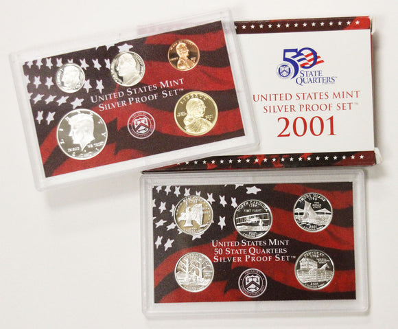 2001-S Silver Proof Set