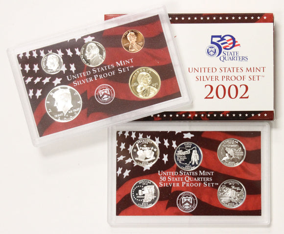 2002-S Silver Mint Proof Set