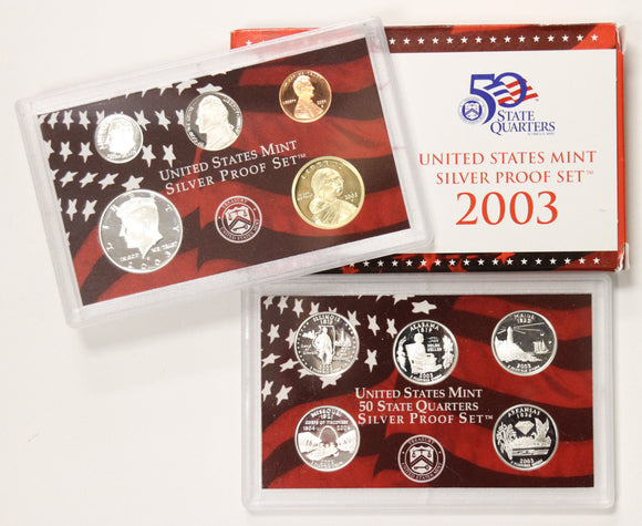 2003-S Silver Mint Proof Set