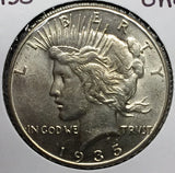 1935 Peace Dollar Uncirculated