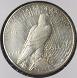 1924-S Peace Dollar Uncirculated