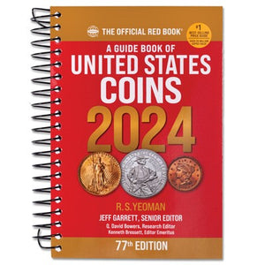 2024 Red Book Guide Book US Coins Soft Cover